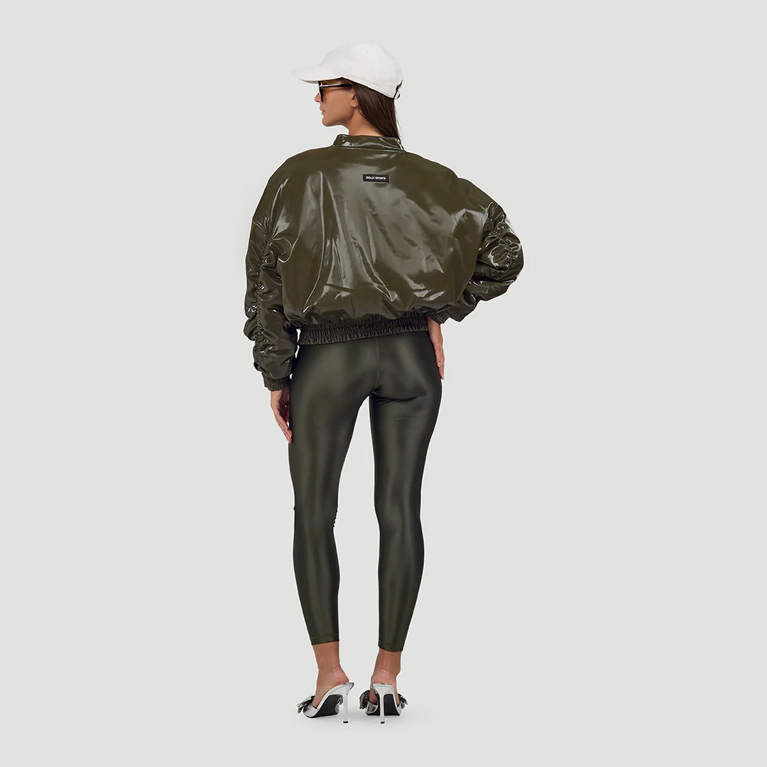 Cropped bomber jacket - Image 5