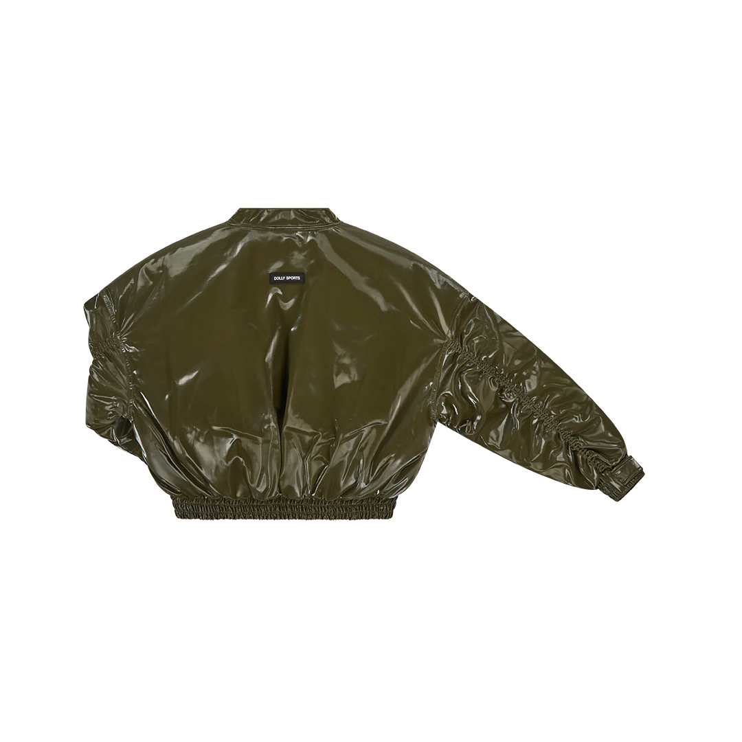Cropped bomber jacket - Image 9